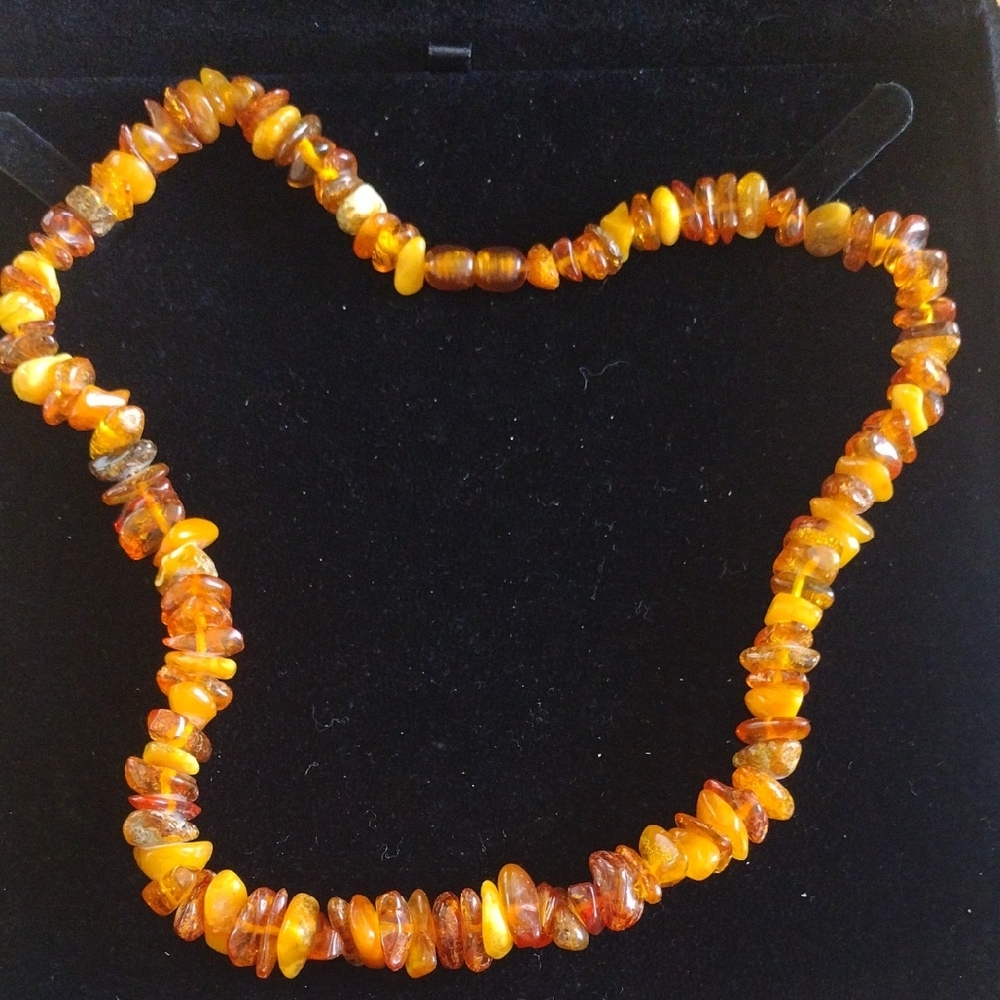 Baltic Amber Beaded Necklace